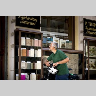 Radfahrer in der Stubenberggasse in Graz | © STG | Tom Lamm