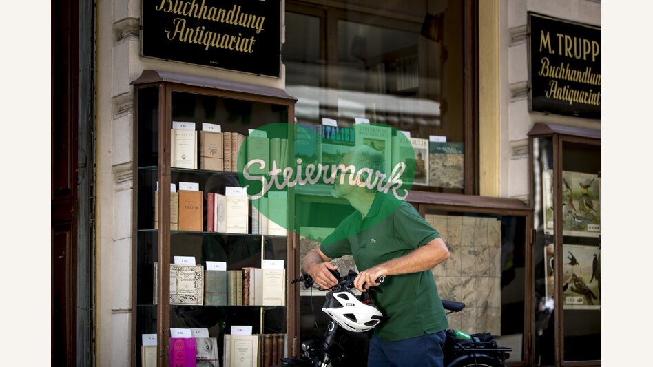 Radfahrer in der Stubenberggasse in Graz | © STG | Tom Lamm