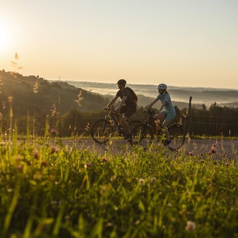Radfahrer bei St. Stefan ob Stainz | © Schilcherland Steiermark | Velontour