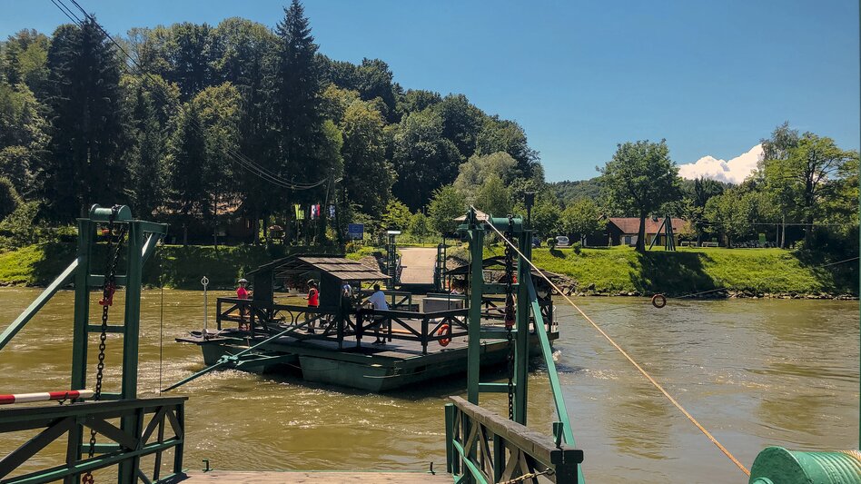 Mur ferry to Slovenia in Weitersfeld | © Steiermark Tourismus | Ute Hödl