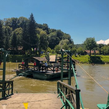 Murfähre nach Slowenien in Weitersfeld | © STG | Ute Hödl