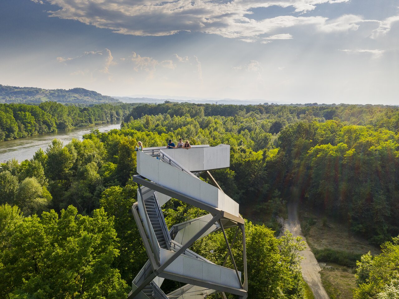 Murturm in Gosdorf in the UNESCO Biosphere Park | © Steiermark Tourismus | pixelmaker.at