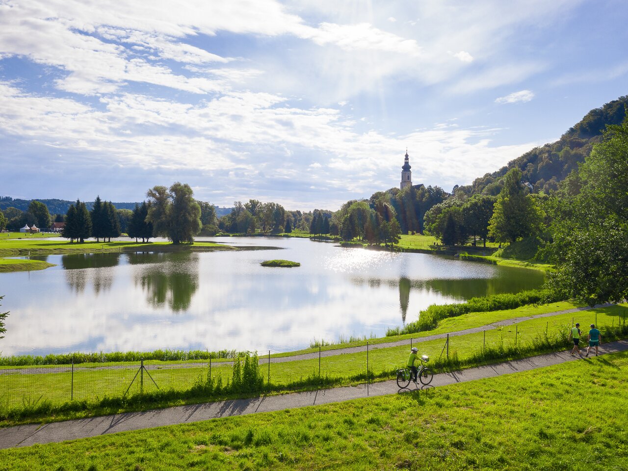 In Wildon by the bathing lake | © Steiermark Tourismus | pixelmaker.at
