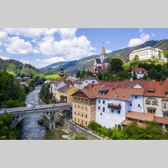 Murau mit Schloss Murau | © STG | pixelmaker.at