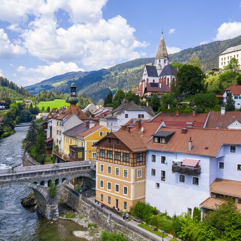 Murau mit Schloss Murau | © STG | pixelmaker.at