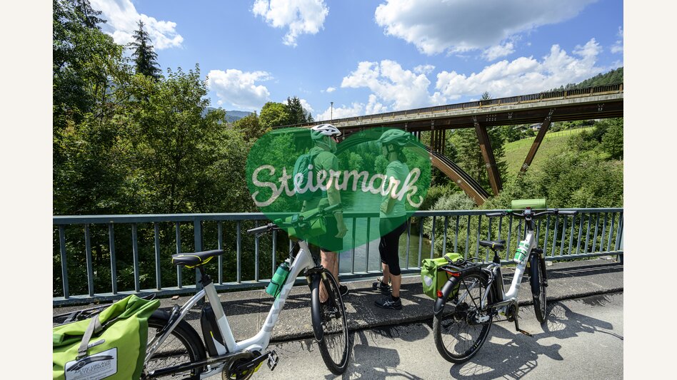 Blick auf Holzeuropabrücke bei St. Georgen | © STG | pixelmaker.at