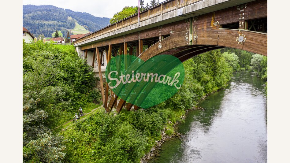 Die Holzeuropabrücke bei St. Georgen | © STG | pixelmaker.at