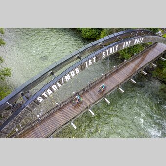 Radbrücke bei Stadl an der Mur | © STG | pixelmaker.at