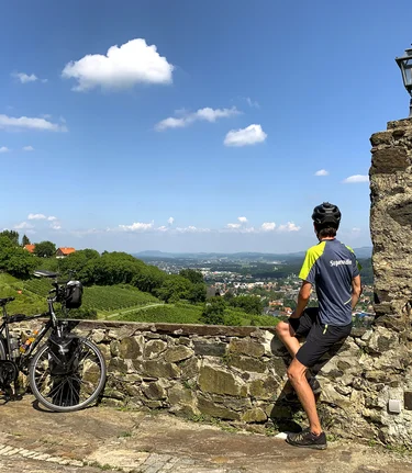 View from the castle Deutschlandsberg | © Steiermark Tourismus | Martin Kubanek