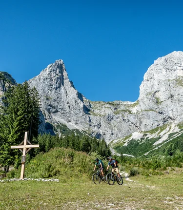 Mountain biking in the Eisenerz Ramsau | © STG | Jesse Streibl