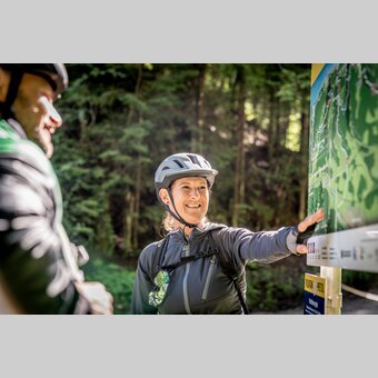 Unterwegs im Wind & Bike Park Pretul | © STG | Jesse Streibl