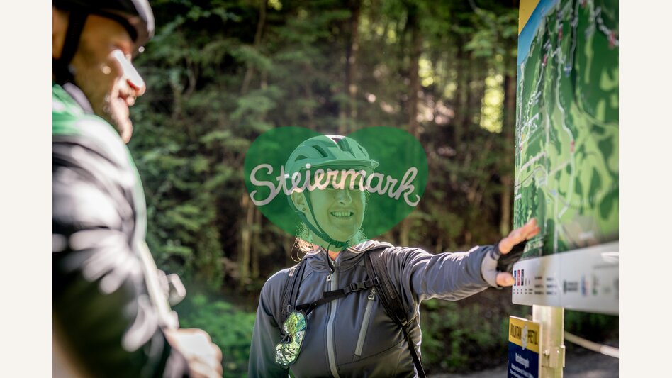 Unterwegs im Wind & Bike Park Pretul | © STG | Jesse Streibl