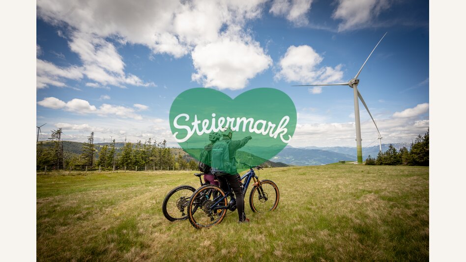 Unterwegs im Wind & Bike Park Pretul | © STG | Jesse Streibl