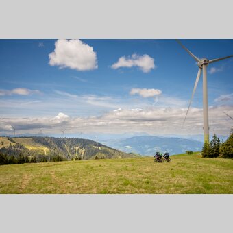 Unterwegs im Wind & Bike Park Pretul | © STG | Jesse Streibl
