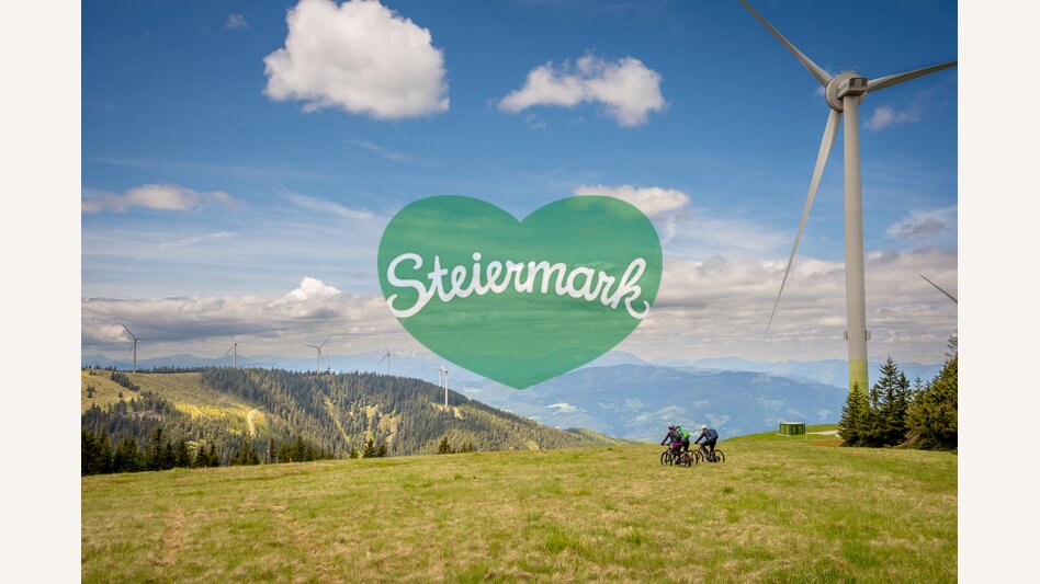 Unterwegs im Wind & Bike Park Pretul | © STG | Jesse Streibl