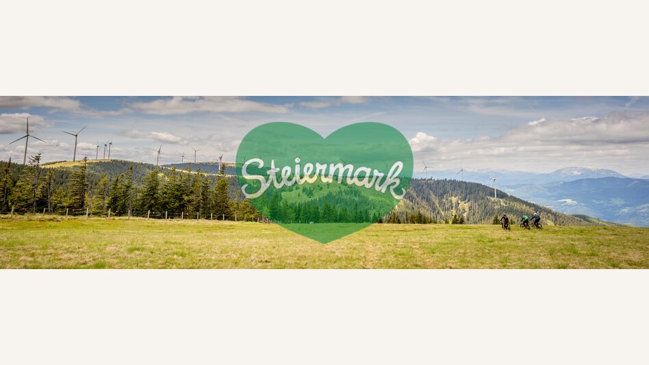 Unterwegs im Wind & Bike Park Pretul | © STG | Jesse Streibl