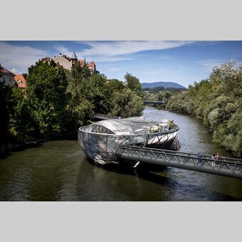 Murinsel in Graz | © STG | Tom Lamm