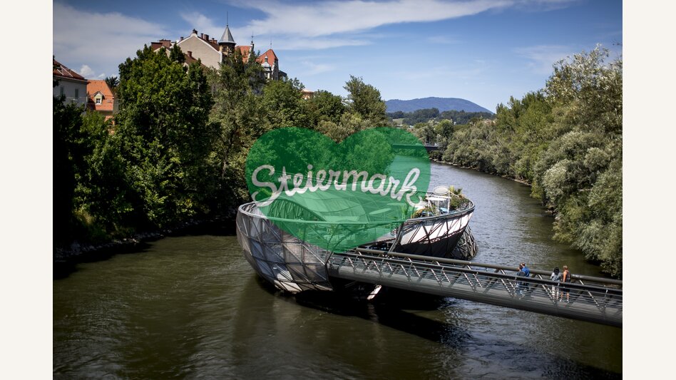 Murinsel in Graz | © STG | Tom Lamm
