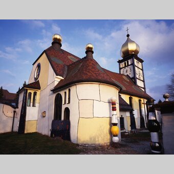St. Barbarakirche Hundertwasser in Bärnbach | © STG | Popp-Hackner