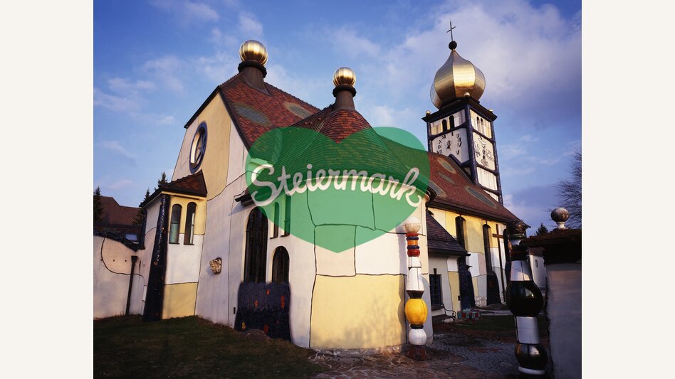 St. Barbarakirche Hundertwasser in Bärnbach | © STG | Popp-Hackner