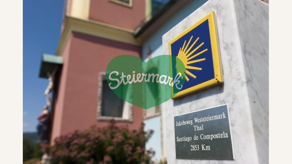 Startpunkt Weststeirischer Jakobsweg in Thal | © STG | Harry Schiffer | ETZ-Pilgrimage Europe SI-AT