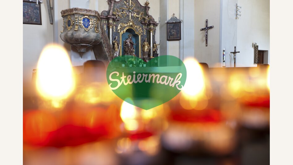 Kirche in Edelschrott am Weststeirische Jakobsweg | © STG | Harry Schiffer | ETZ-Pilgrimage Europe SI-AT