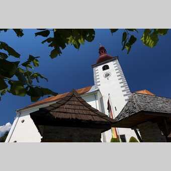 Kirche in Edelschrott am Weststeirische Jakobsweg | © STG | Harry Schiffer | ETZ-Pilgrimage Europe SI-AT