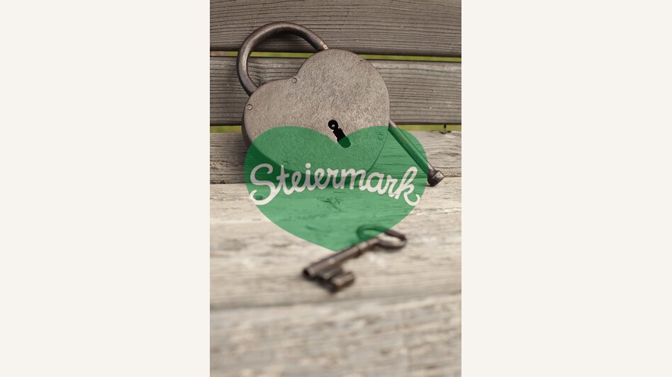 Vorhangschloss in Herzform aus dem 18. Jhdt. im Schlüsselmuseum Graz | © STG | Bernhard Loder