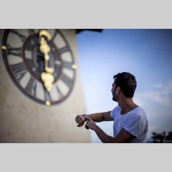In Graz gehen die Uhren anders :-) Uhrturm am Schloßberg | © STG | Tom Lamm