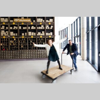 Einfach bestellen - und schon kommt der Lebkuchen angeflogen :-) erLEBZELTEREI Pirker | © STG | Tom Lamm