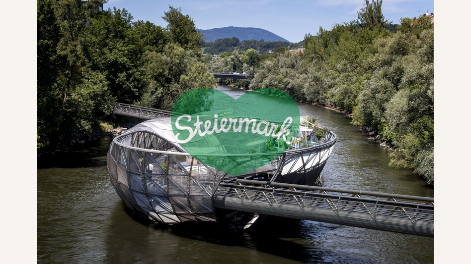 Murinsel in Graz | © STG | Tom Lamm