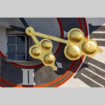 Ziffernblatt des Grazer Uhrturms | © STG | Harry Schiffer