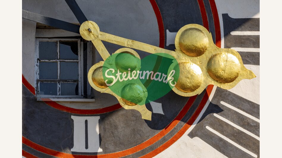 Ziffernblatt des Grazer Uhrturms | © STG | Harry Schiffer