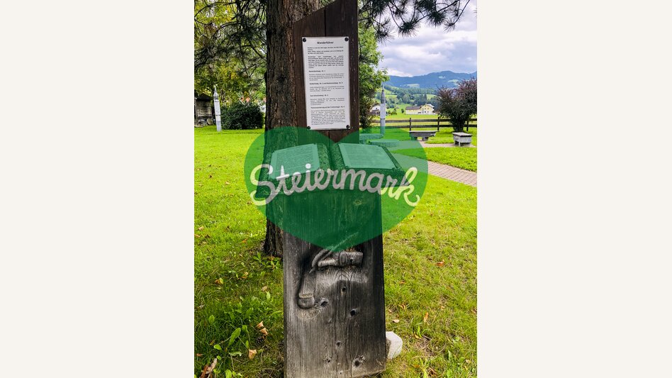 Gedenkstein für Martin Zeiller in Ranten: Verfasser des ersten Reiseführers in deutscher Sprache (1651) | © STG | Ute Hödl