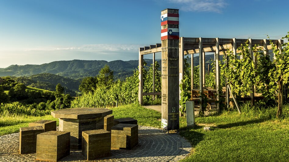 Border lounge in Glanz (Weinstraße, Southern Styria) | © Steiermark Tourismus | Wolfgang Jauk