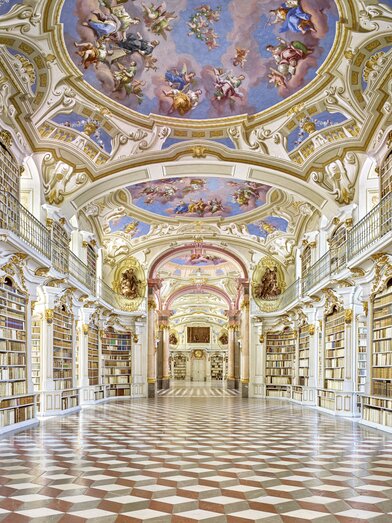 Weltgrößte Klosterbibliothek im Stift Admont | © Stift Admont | Marcel J. Peda