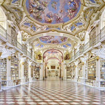 Weltgrößte Klosterbibliothek im Stift Admont | © Stift Admont | Marcel J. Peda