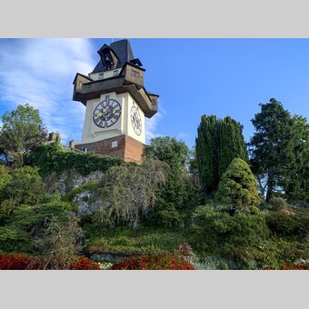 Uhrturm am Grazer Schlossberg | © STG | Sarah Valda