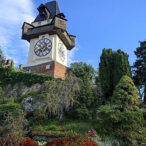 Uhrturm am Grazer Schlossberg | © STG | Sarah Valda