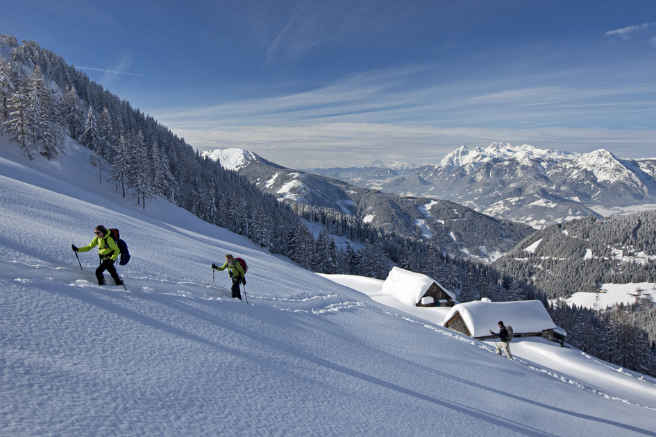 Ski tourers at the Gumpeneck | © Steiermark Tourismus | Herbert Raffalt