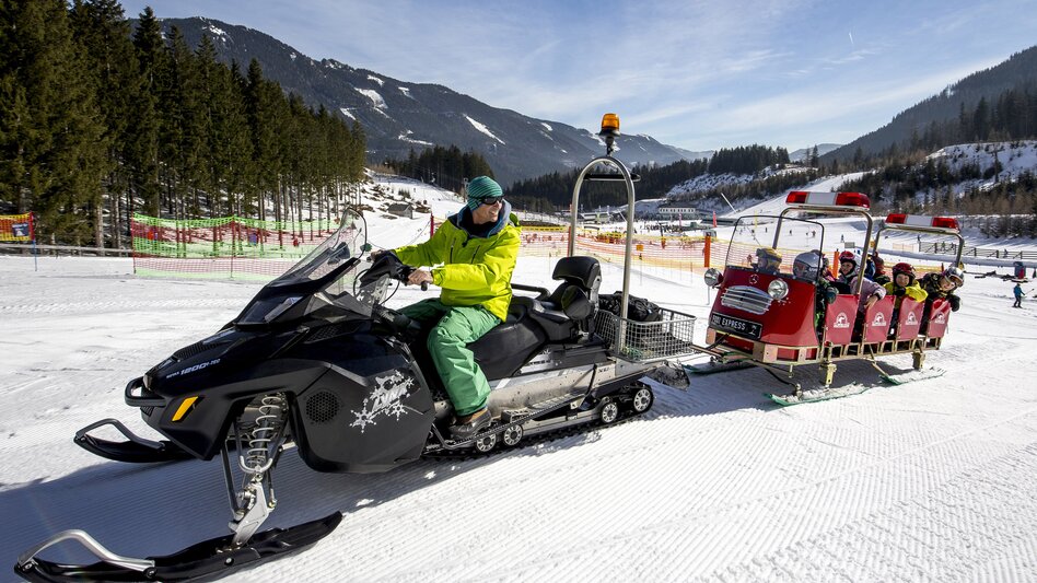 Foxi Express for snow pleasure at Präbichl, Erzberg Leoben | © Steiermark Tourismus | Tom Lamm