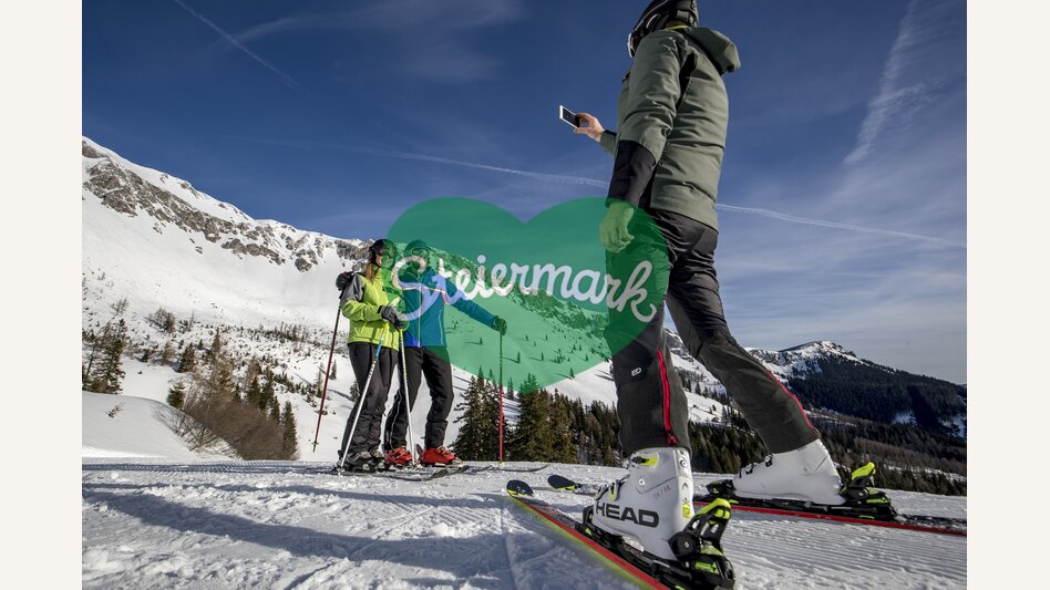 Skifahren auf der Brunnalm-Hohe Veitsch | © STG | Tom Lamm