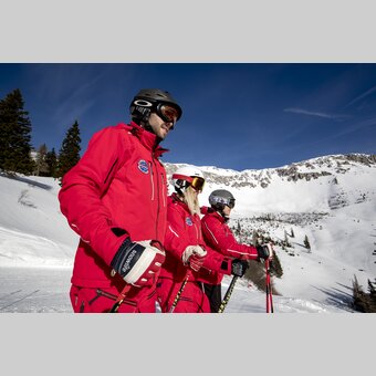 Skilehrer auf der Brunnalm-Hohe Veitsch | © STG | Tom Lamm