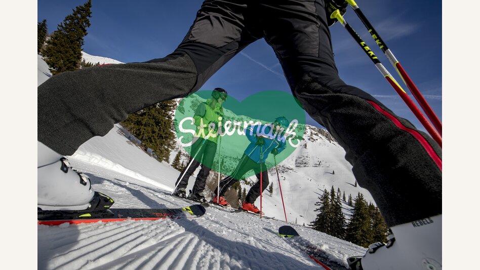 Skifahren auf der Brunnalm-Hohe Veitsch | © STG | Tom Lamm