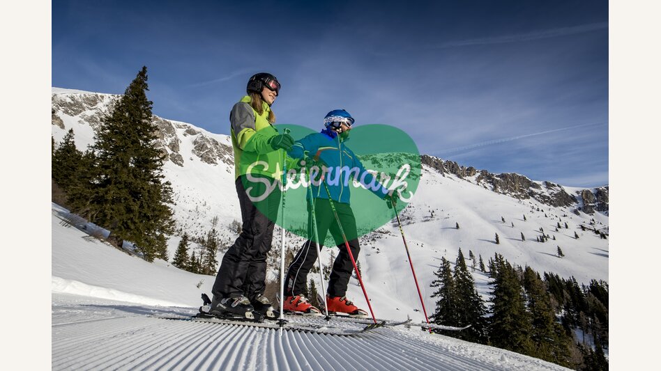 Skifahren auf der Brunnalm-Hohe Veitsch | © STG | Tom Lamm