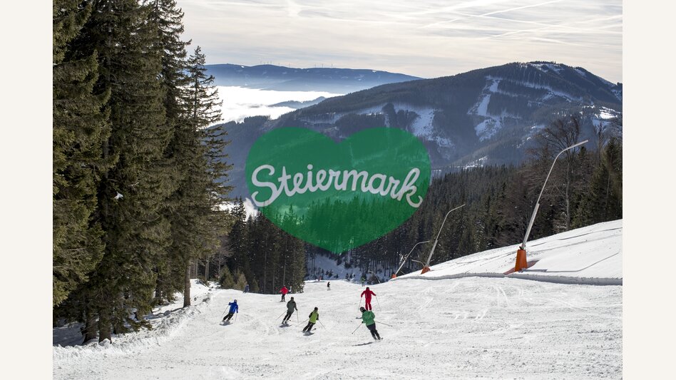 Skifahren auf der Brunnalm-Hohe Veitsch | © STG | Tom Lamm