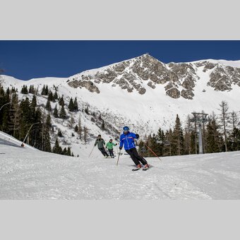 Skifahren auf der Brunnalm-Hohe Veitsch | © STG | Tom Lamm