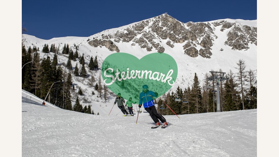 Skifahren auf der Brunnalm-Hohe Veitsch | © STG | Tom Lamm