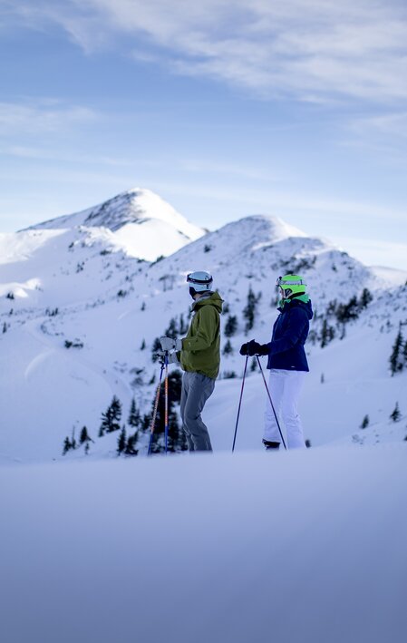 Skifahrer auf der Planneralm | © STG | Tom Lamm