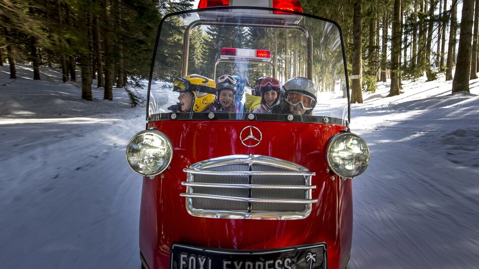 Foxi Express for snow pleasure at Präbichl, Erzberg Leoben | © Steiermark Tourismus | Tom Lamm